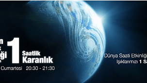 “Dünyanın Aydınlık Geleceği İçin 1 Saatlik Karanlık”