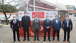 “Her Ay 251 Hatim” programında aziz şehitlerimiz için dua edildi