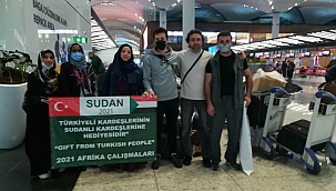 Sudan’daki yoksullara Türk gönüllülerden yardım eli