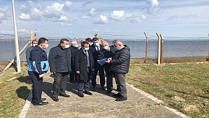 Vali Aktaş, Zincirbozan Mevkiinde incelemelerde bulundu