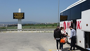 Çanakkale’den çıkış yoğunluğu yaşanmadı