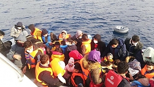 520 düzensiz göçmen kurtarıldı