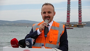 Çanakkale Köprüsü’nün ana halat kablo montajı tamamlandı