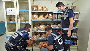Ezine'deki zincir marketlere gıda denetimi