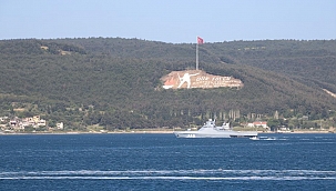 Vasily Bykov Çanakkale Boğazı’ndan geçti