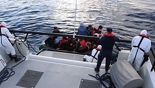 17 düzensiz göçmen kurtarıldı
