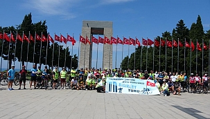 Tarihi Yarımada’da Şehitlere Saygı Sürüşü Bisiklet Turu düzenlendi