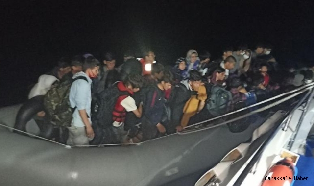 43 göçmenin kurtarılma anı saniye saniye kameralarda