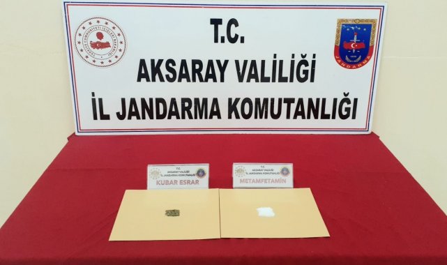 Aksaray'da jandarmadan uyuşturucu operasyonu