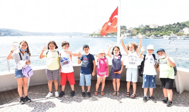 Başiskele Yaz Akademisi öğrencileri İstanbul'da