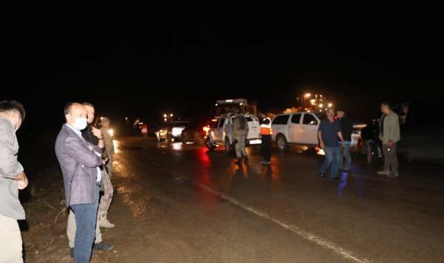 Başkale'de sel felaketi