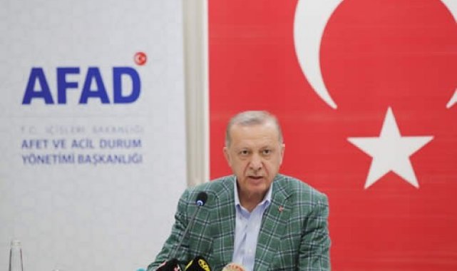 Cumhurbaşkanı Erdoğan: "Ormanlarımızı yakanları bulup ciğerlerini yakmak boynumuzun borcudur"
