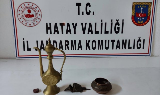 Dörtyol'da tarihi eser operasyonu