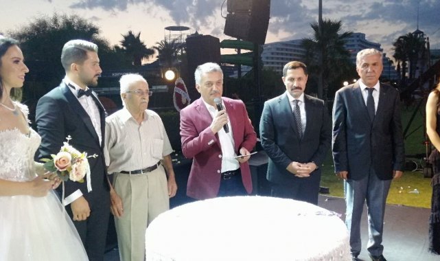 DTO Antalya Şube Başkanı Ahmet Çetin'in mutlu günü