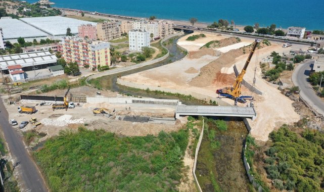 Erdemli'deki Lamos Köprüsünde sona gelindi