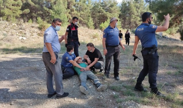 Eşine gönderdiği fotoğraf hayatını kurtardı