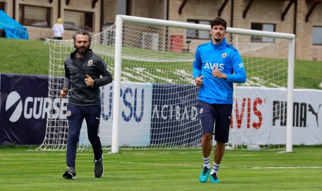 Fenerbahçe'den Topuk Yaylası'nda neşeli antrenman