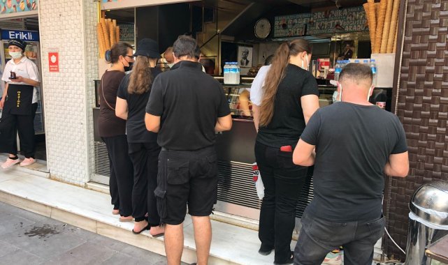 Havalar ısındı, dondurma satışları patladı