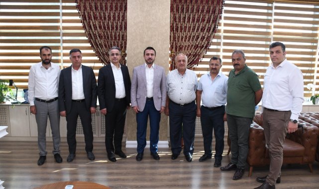 İMSİAD'dan Başkan Önder Tanır'a istişare ziyareti