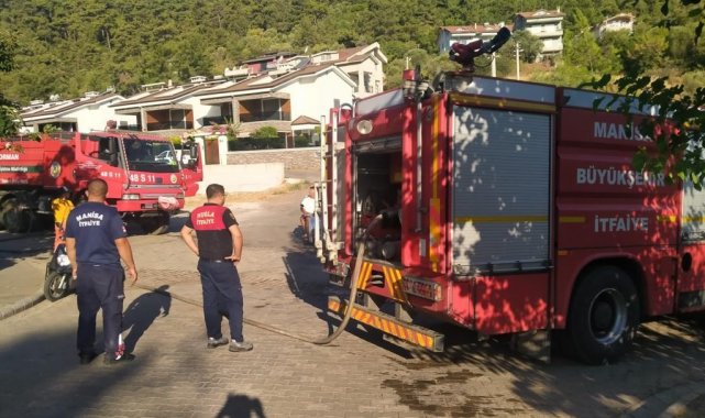 Manisa İtfaiyesi Manavgat ve Marmaris'te