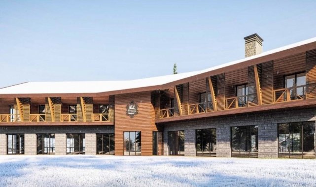 Muratdağı Termal Kayak Merkezi'ne kayak evi