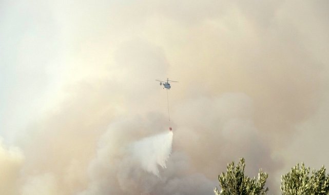 Osmaniye'deki orman yangını kısmen kontrol altına alındı