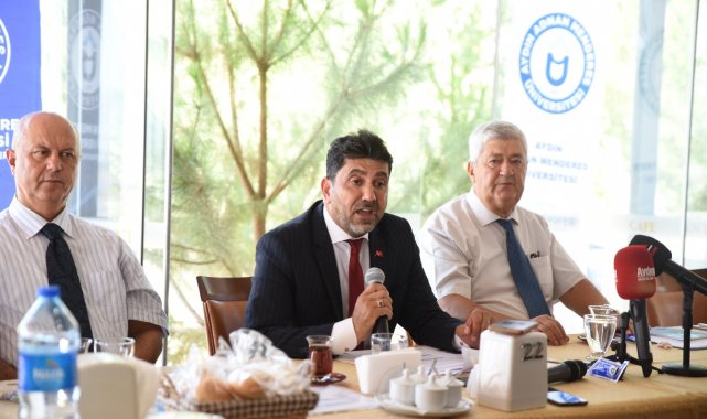 Rektör Aldemir'den fidan kampanyası