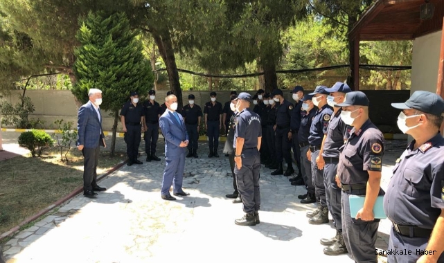 Vali Aktaş, çalışanları ziyaret etti
