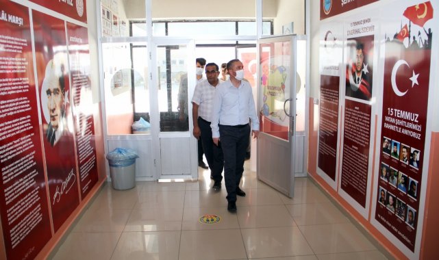 Ağrı Milli Eğitim Müdürü Kökrek'in ilçe ziyaretleri
