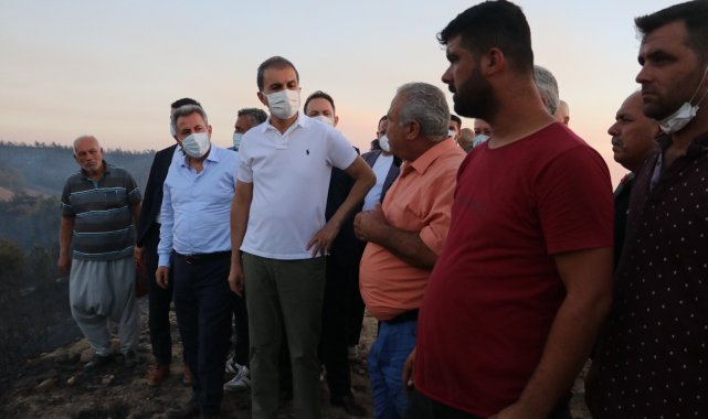 AK Partili Ömer Çelik: "Yanan alanların yapılaşmaya açılacağı yalan"