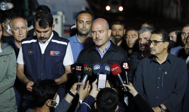 Bakan Murat Kurum: "454 selden etkilenen binamız var"