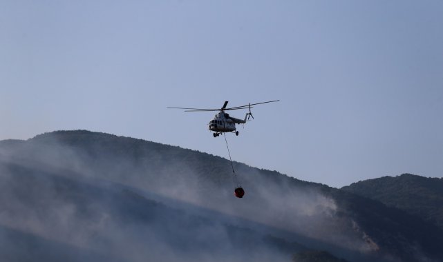 Balıkesir Valiliğinden Kazdağları'ndaki yangınla ilgili açıklama