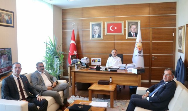 Başkan Özdoğan'ın Ankara temasları
