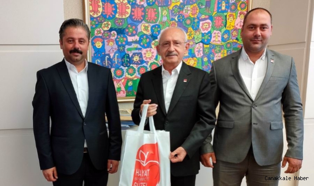 Bayramiçli başkanlar, Kılıçdaroğlu ile görüştü