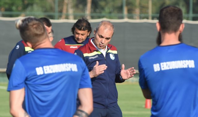 BB Erzurumspor Bursaspor maçı hazırlıklarını sürdürdü