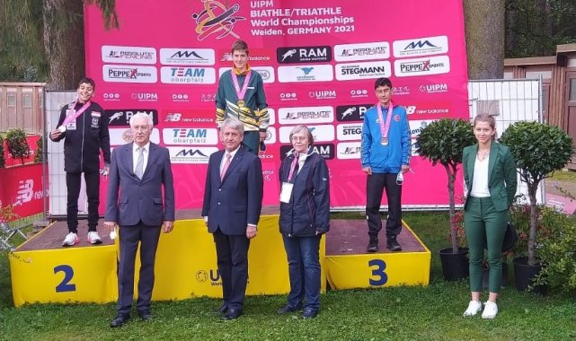 Biathle Triathle Dünya Şampiyonası'nda 1 altın, 2 gümüş, 2 bronz