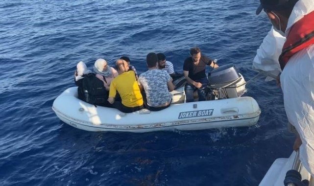 Bodrum'da 6 düzensiz göçmen kurtarıldı