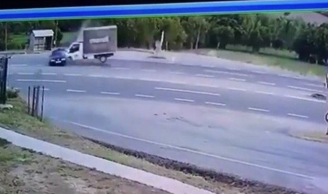 Çan'da kamyonet ile otomobil çarpıştı: 1 ölü