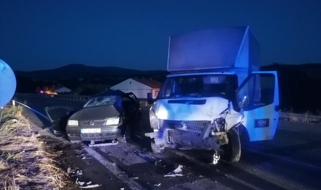 Çan'da trafik kazası: 1 ölü, 4 yaralı