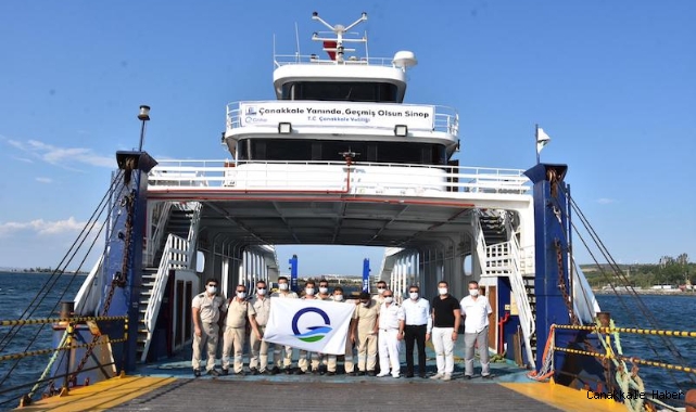 Çanakkale’den Sinop’a gemili destek
