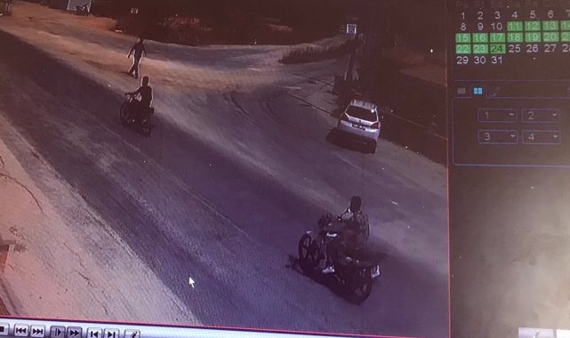 Çanakkale'de gün ortasında motosiklet hırsızlığı