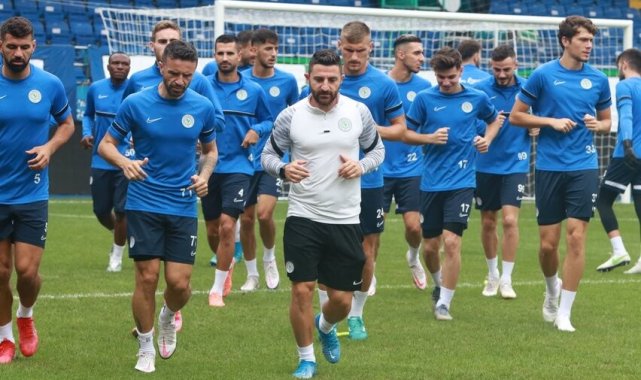 Çaykur Rizespor, Antalyaspor maçı hazırlıklarını sürdürdü