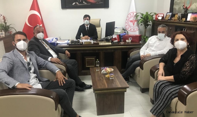 ÇTSO’dan İl Sağlık Müdürünü Ziyaret