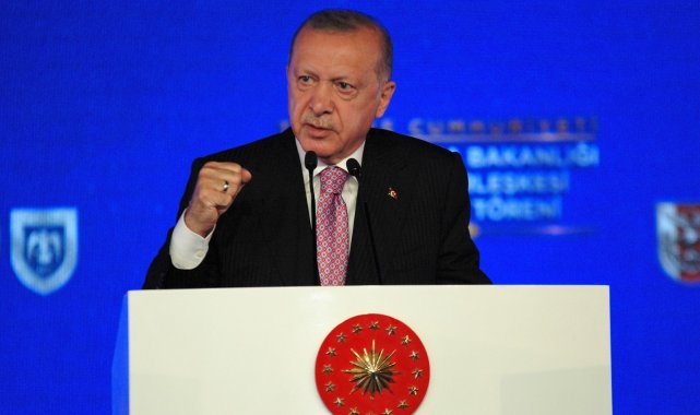 Cumhurbaşkanı Erdoğan, Ay Yıldız Yerleşkesi'nin temel atılma törenine katıldı