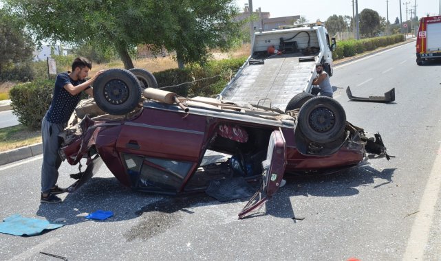 Didim'de trafik kazası: 1 yaralı