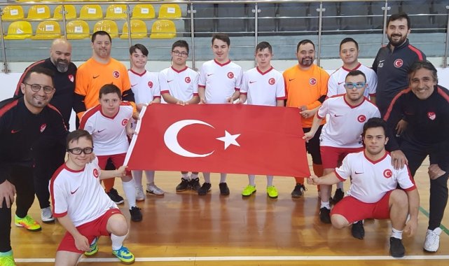 Down Sendromlu Futsal Milli takım kampı Kayseri'de