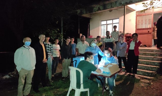 Düzce'de aşılama çalışması hızla devam ediyor
