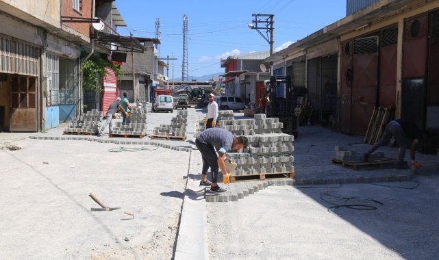 Erbiller Sanayi Sitesinin 30 yıllık yol sorunu çözüldü