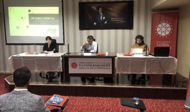 Erzincan'da yerel medya temsilcilerine 'çok kanallı yayıncılık' sunumu
