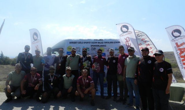 ESBALDER sportif sazan balığı yakalama etkinliğinde birinciler belli oldu
